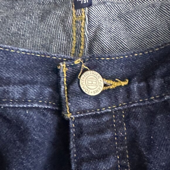 Tommy Hilfiger Flared Denim Jean Pant Women 32 Bootcut Retro Street Y2k Indie - Picture 11 of 16